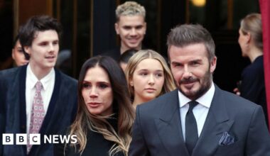 David and Victoria Beckham seen in Paris after Brooklyn row