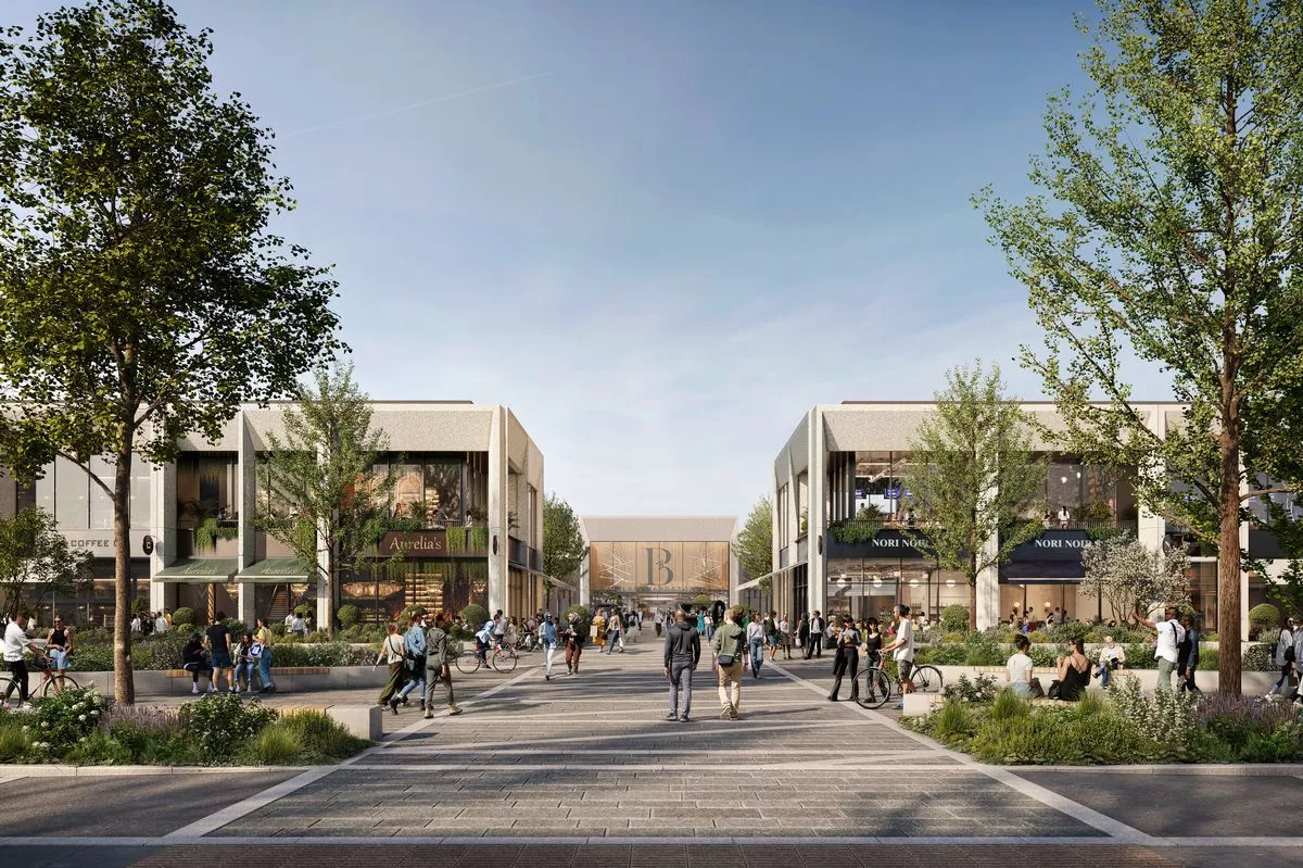 The planned Blue Mall development at Blanchardstown Centre