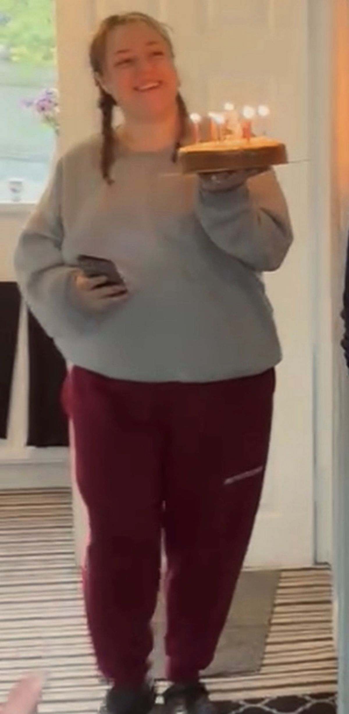 Kelly before her weight loss (Jam Press)