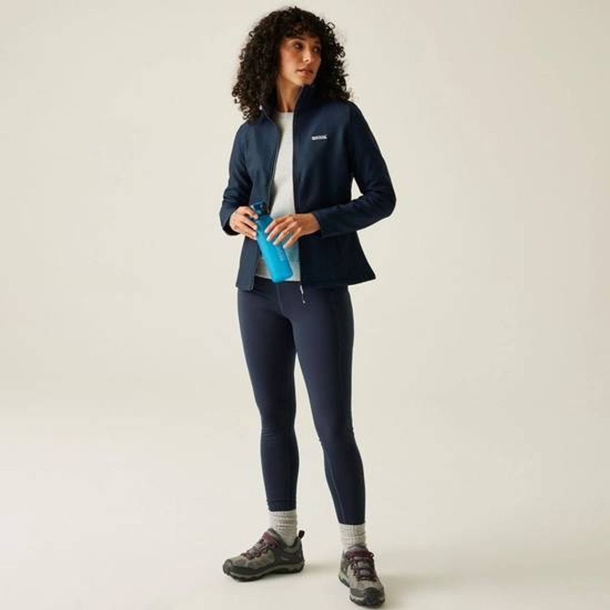The 'flattering fit' jacket is ideal for brisk walks in the countryside