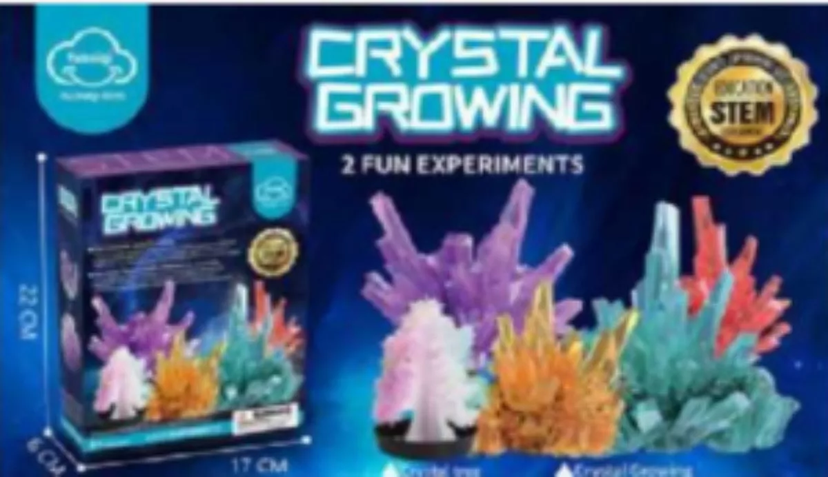 Crystal Growing Kit Toy