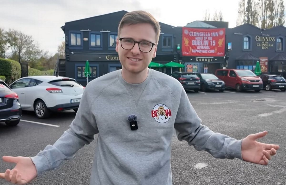 Paul stood outside Clonsilla Inn 