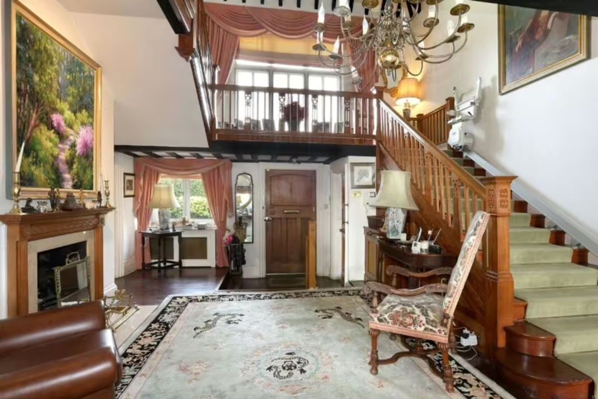 The entrance hall at Hitchan Close