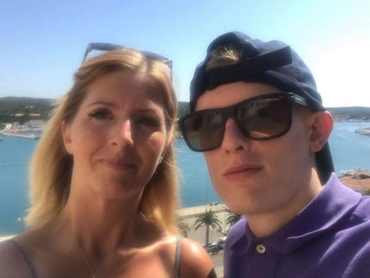 Amber Selvey with her son Daniel (Cover Images)