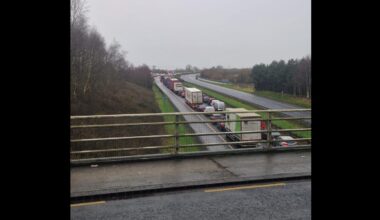 Traffic delays as multi-vehicle collision forces road closure on Limerick motorway