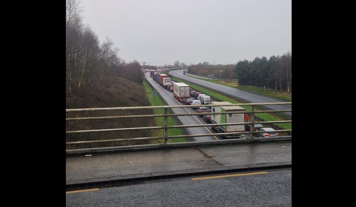 Traffic delays as multi-vehicle collision forces road closure on Limerick motorway