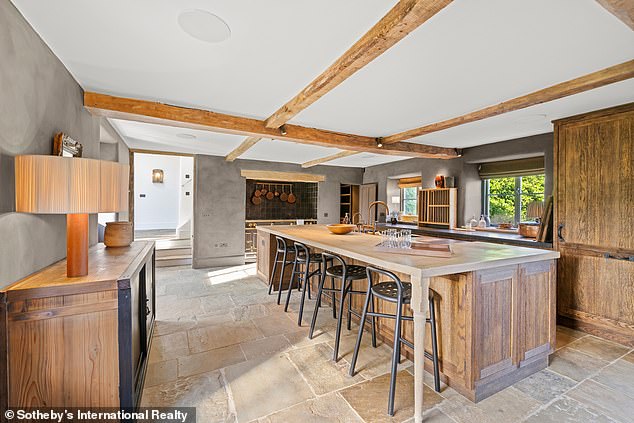 Ellen had interior decorating work done on the home and there was also some landscaping