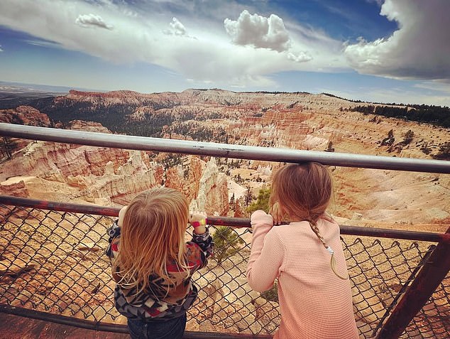The couple already share daughters, Aurora, 7, and Elliot, 4