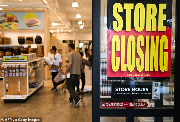 A blitz of businesses are closing up shop, too. This year, 8,234 shops have shuttered, a 12 percent jump from last year's record-setting store closure list