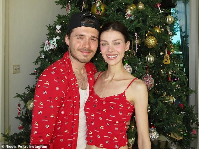 The clip has resurfaced following the stunning allegations from Brooklyn on Monday that his parents are 'controlling' and are trying to 'ruin' his marriage to Nicola Peltz