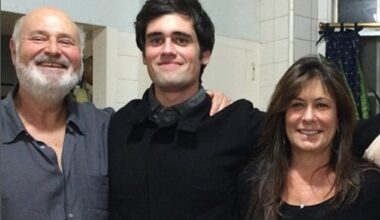 Nick Reiner has been in a delirious state in jail since the murders of his parents, insiders have said (Pictured: Alleged killer Nick Reiner with his parents Rob and Michele Reiner)