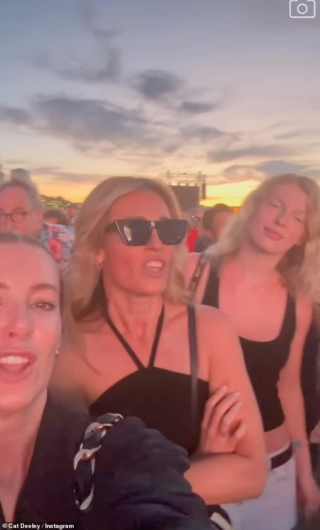 One of the moments taken during the highlights reel was taken during a concert