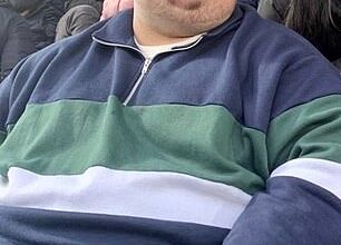 George Ferreira before he lost the weight