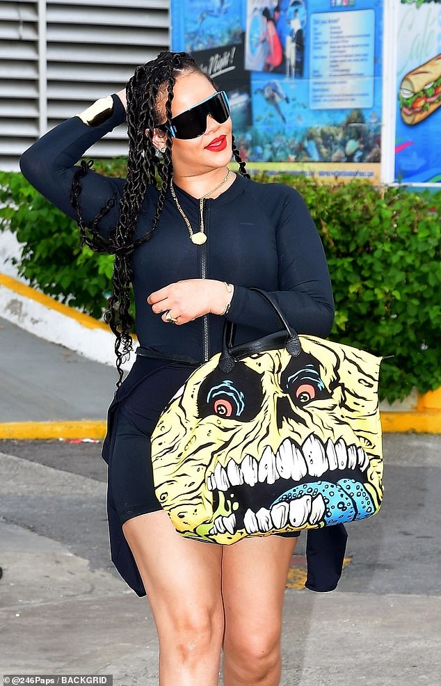 Rihanna looked nothing short of sensational as she showed off her lean postpartum figure just four months after welcoming her third child while visiting her beloved Barbados