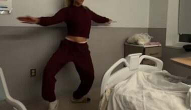 Dancing With The Stars runner-up Alix Earle performed an impromptu routine to lift the spirits of her mother Alisa Maniaci, who had just an undergone an 'operation' for breast cancer at an undisclosed New Jersey hospital