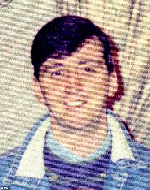 Police officer Trevor Buchanan (pictured) was one of the two victims of the double murder