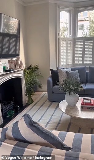 And now the family have shared a glimpse of their rented property, which they will be living at for 18 months while renovation work takes place at their dream home