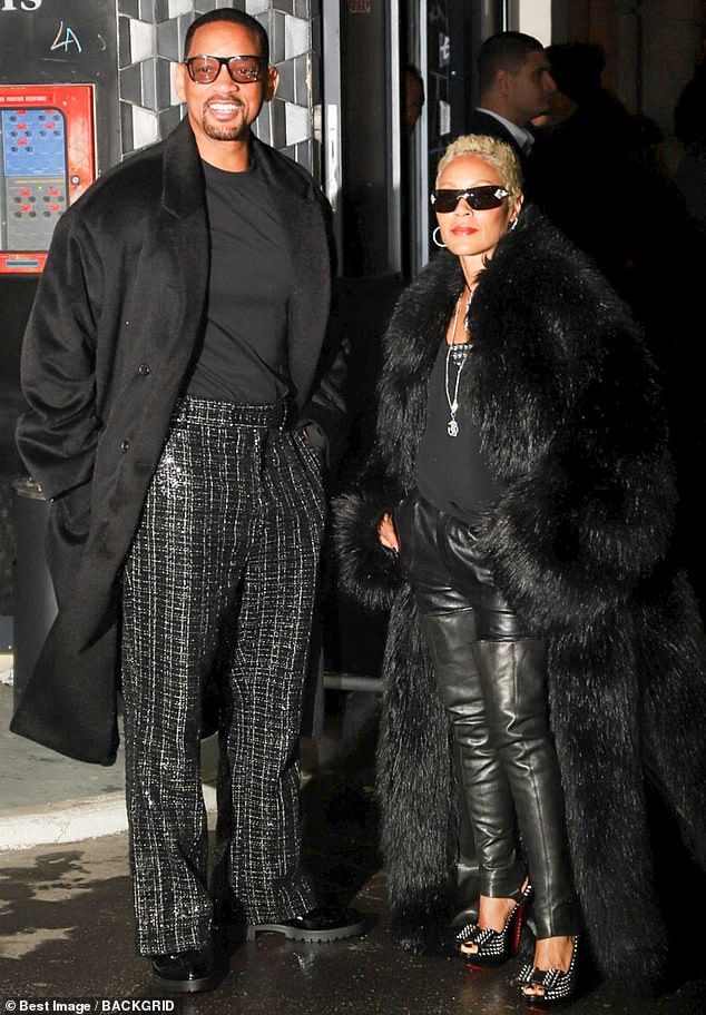 Will Smith, 57, and wife Jada Pinkett Smith, 54, were seen publicly reuniting for the first time in four months during Paris Fashion Week on Wednesday