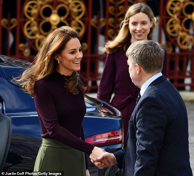 When Kate, then the Duchess of Cambridge, visited the Natural History Museum in October 2019, the duo donned remarkably similar burgundy ensembles