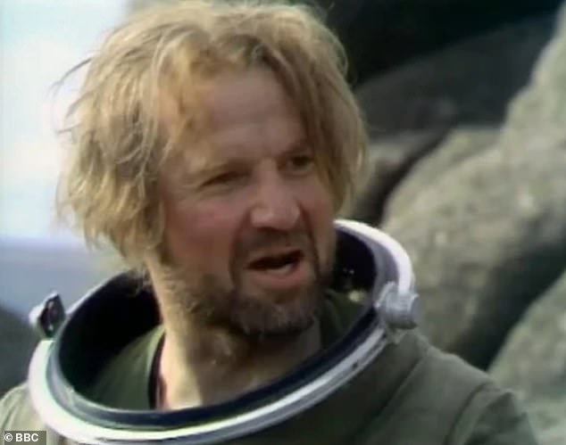 The beloved actor also starred in Doctor Who in the 1970s, playing Vural (pictured in character)
