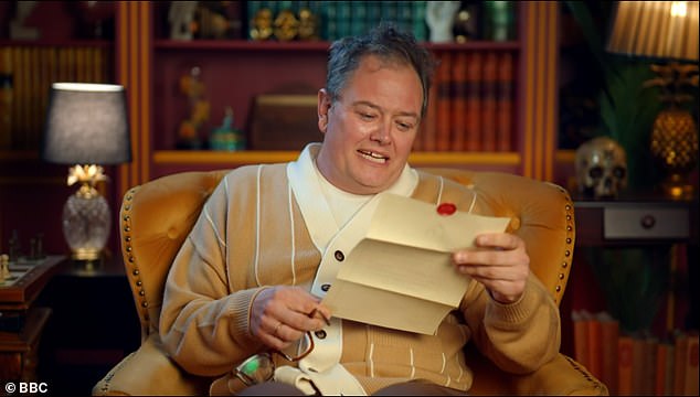 He said: 'At the end of Celebrity Traitors you have access to a mental health nurse. I thought, I'll go and have a look because it was all getting to be quite stressful'