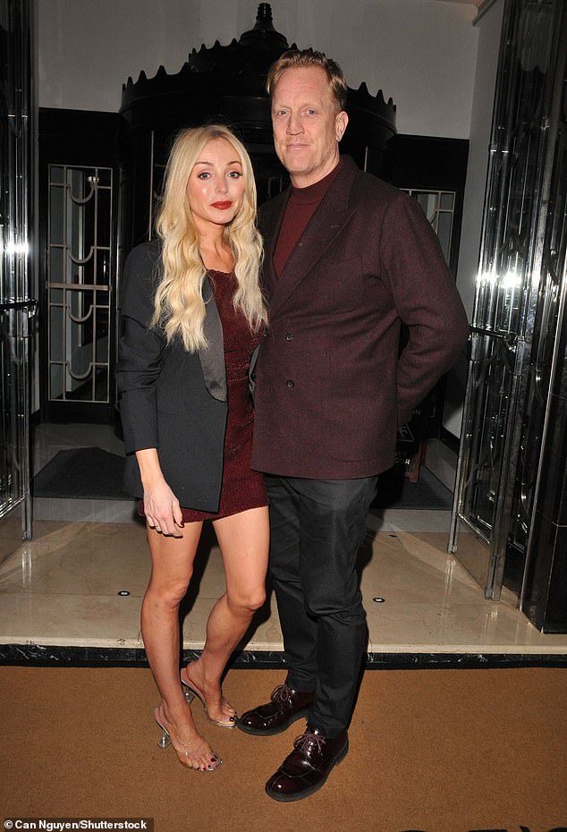 Helen George enjoyed a date night with her boyfriend Dan Innes as they led the stars attending the Radio Times Cover Party at Claridge's Hotel in London on Tuesday