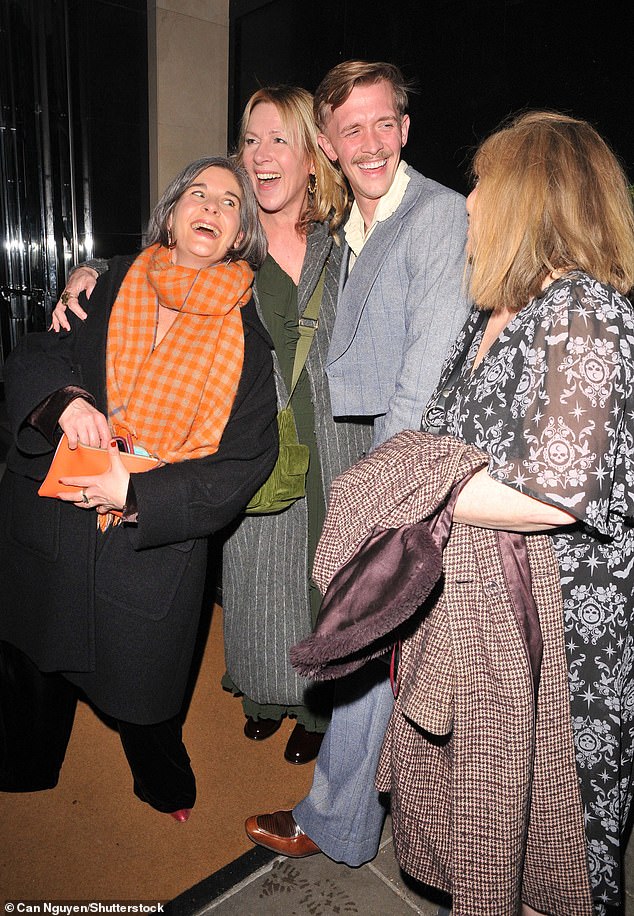 The Traitors winner Stephen Libby looked in good spirits at the event which he attended with a group of friends