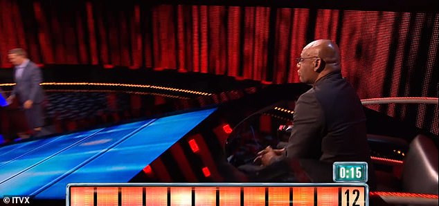 Unfortunately for the remaining two team members, Shaun caught them in the end with just 15 seconds to spare