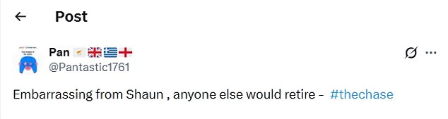 Fans didn't hold back as they reacted to the episode on X, formerly Twitter