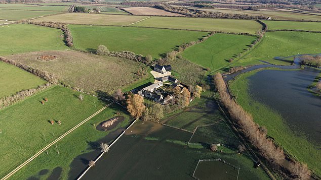 Exclusive pictures of the property show it was still flooded in November 2025