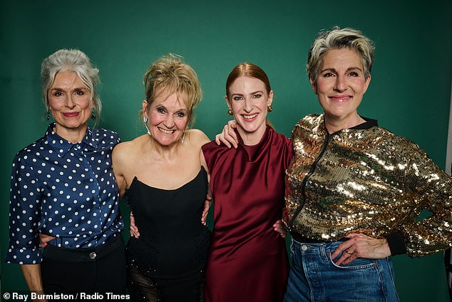 The cast of Riot Women were also in attendance at the bash