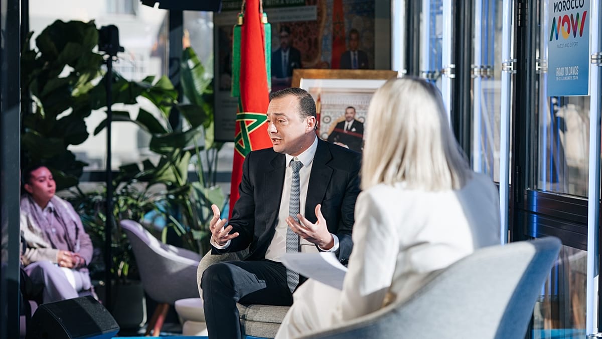 Morocco makes its case in Davos as a bridge between Europe and Africa