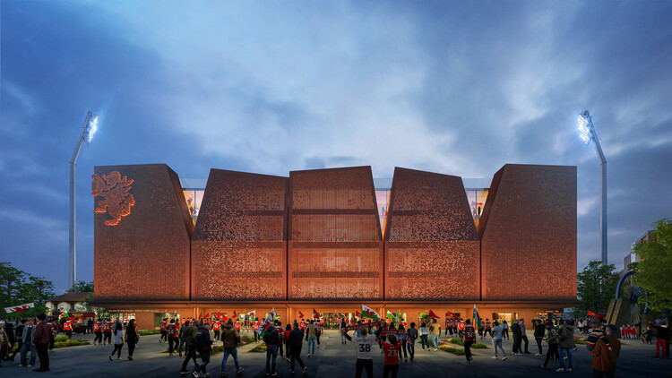 14 Global Stadium Projects and Surrounding Urban Masterplans Currently in Progress - Image 12 of 15