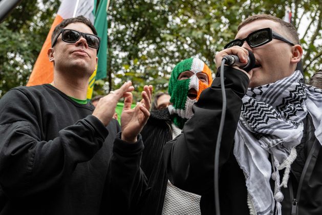 'The Brits are at it again' - Kneecap ‘will not be silent’ over appeal against decision to end terror case