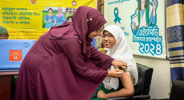 A woman dies from cervical cancer every two minutes, UN says