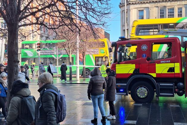 Dublin’s O’Connell Street reopens after ‘serious road traffic incident’