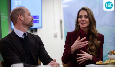 Kate Middleton makes surprise visit to hospital patients with Prince William | Photos