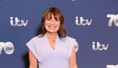 Lorraine Kelly reveals she is in mourning after death of her father