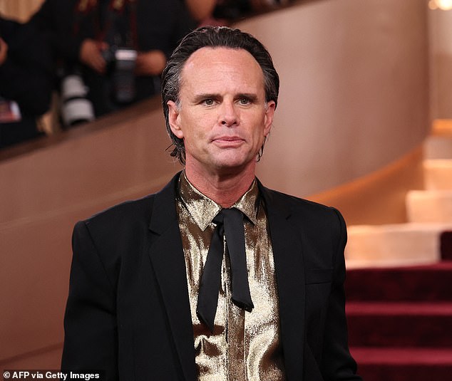 US actor Walton Goggins attends the 83rd annual Golden Globe Awards at the Beverly Hilton hotel in Beverly Hills, California, on January 11, 2026. (Photo by Michael Tran / AFP via Getty Images) / -- IMAGE RESTRICTED TO EDITORIAL USE - STRICTLY NO COMMERCIAL USE --