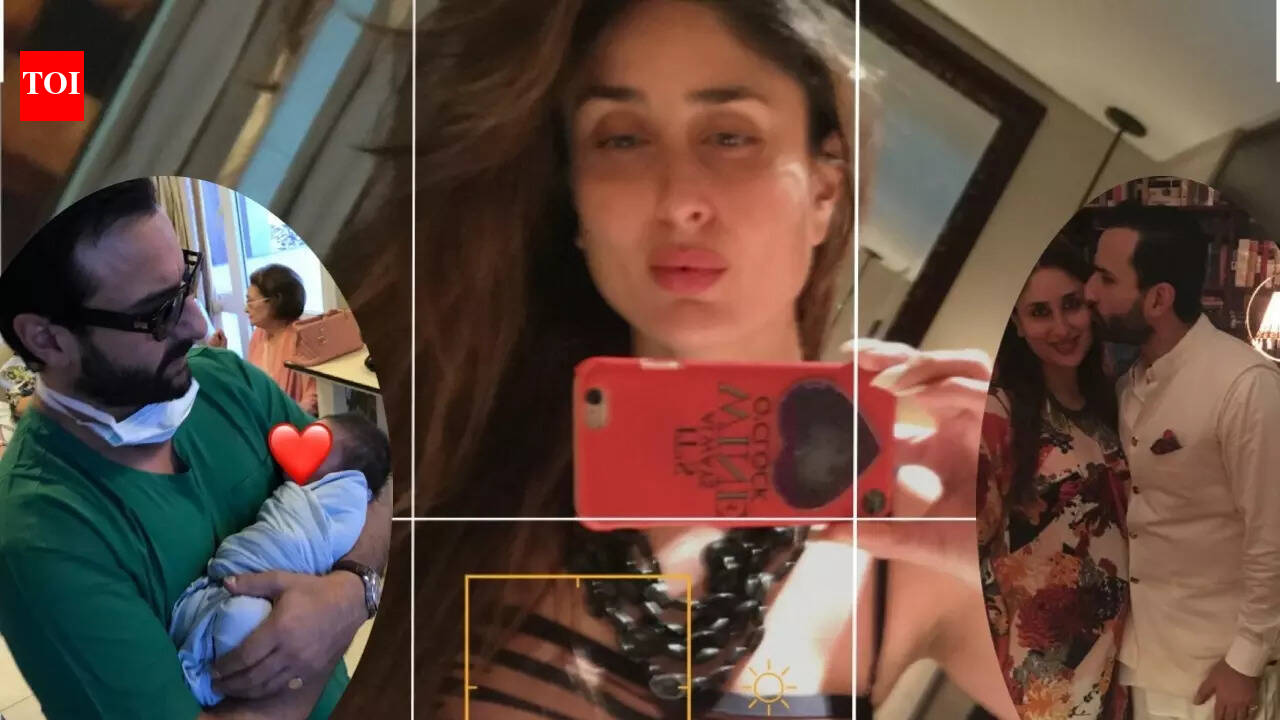 Kareena Kapoor Khan drops UNSEEN pregnancy PICS, glimpse of newborn Taimur as she joins the 2016 trend, netizens say, 'everyone else can go home' - See inside |