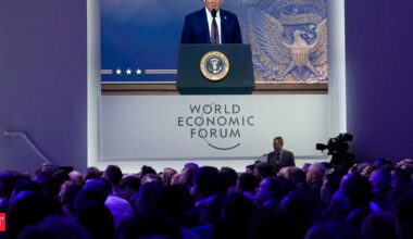 Inequality and unease are rising as elite Davos event opens with pro-business Trump set to attend