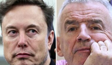 Ryanair boss Michael O’Leary to hold press conference today to respond to Elon Musk’s ‘Twitter tantrum’