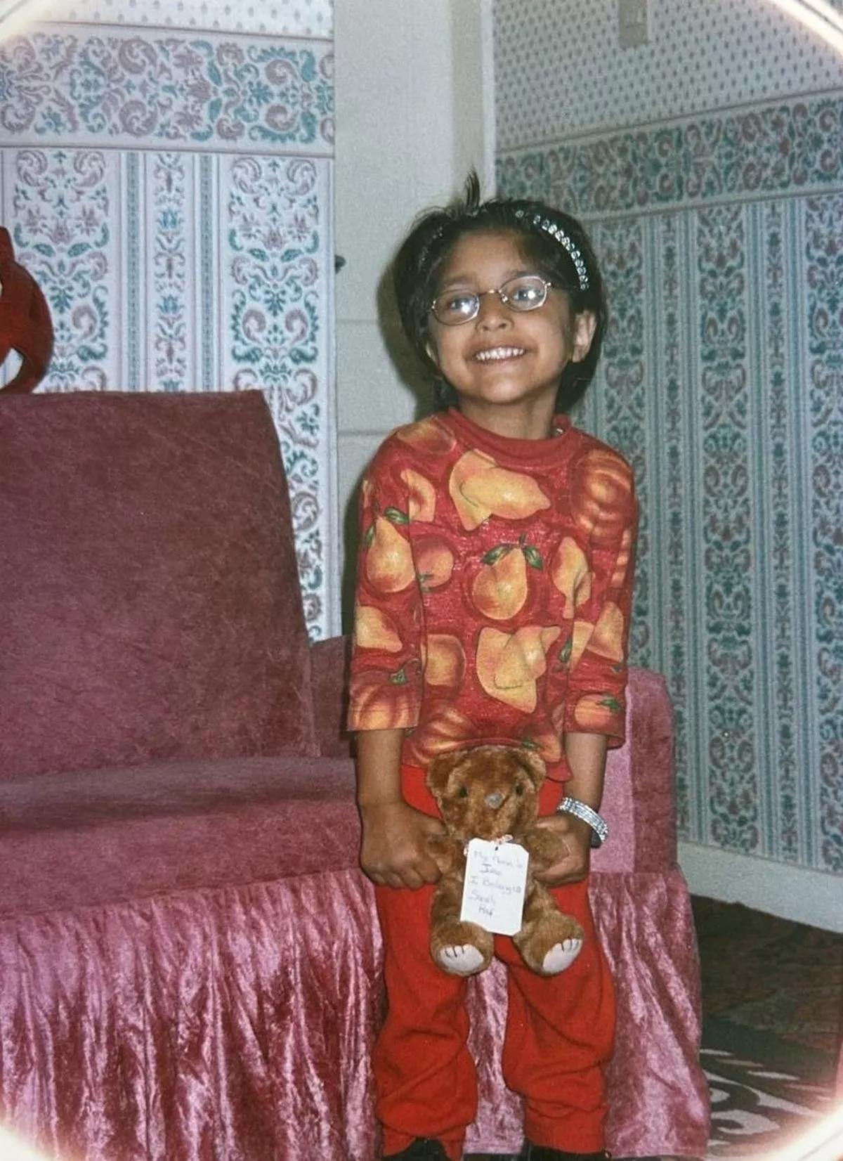 Sanah as a child