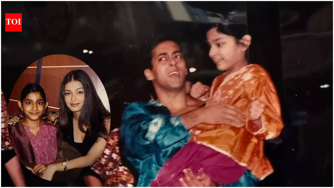 Canadian actor drops childhood pics with Shah Rukh Khan, Salman Khan, Aishwarya Rai; fans demand: ‘spill the tea’ |