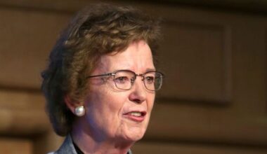 ‘It is outrageous’ – former president Mary Robinson slams Trump’s Board of Peace