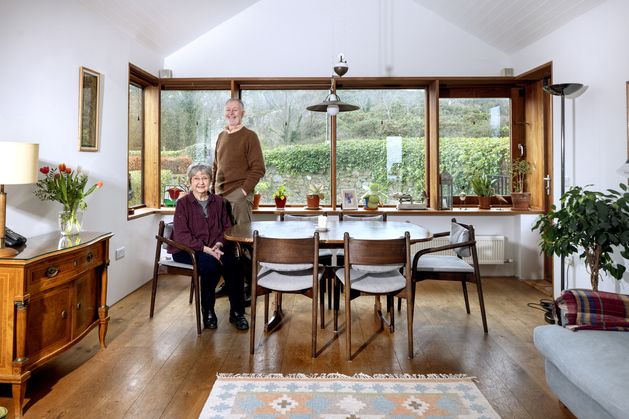 Mary O'Sullivan meets Maria and David Bourke and their architect son Robert Bourke who redesigned their home in Dalkey
