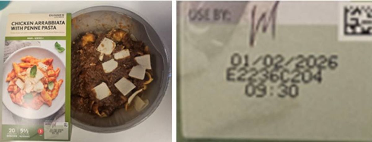 Dunnes Stores Chicken Arrabbiata with Penne Pasta