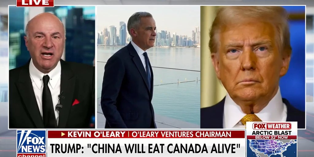 Kevin O’Leary predicts US and Canada will ‘unite’ economies despite Trump’s tariff threat - Fox News