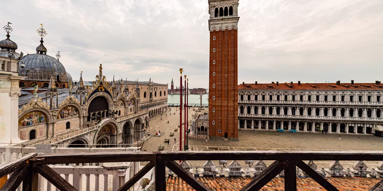 Murano Glass Showroom on Venice’s St. Mark’s Square Could Now Be a Grand Home