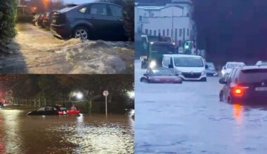 Storm Chandra Ireland: Met Éireann issues weather warnings for over a dozen counties as heavy rain and strong winds forecast